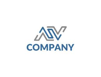 Projektowanie logo dla firmy, konkurs graficzny AV Company